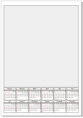 Cara Membuat Kalender di CorelDRAW