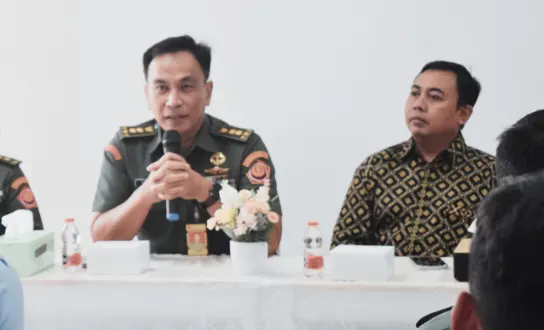 Kunjungan Siswa Penataran Pusinfolahta Mabes TNI