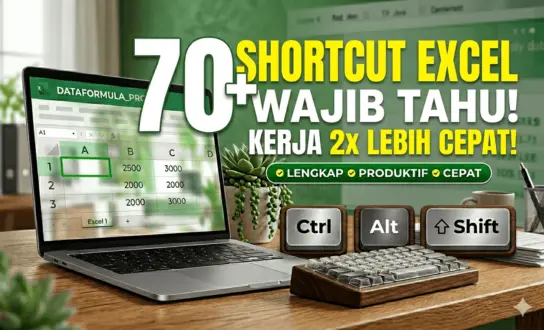 shortcut excel lengkap