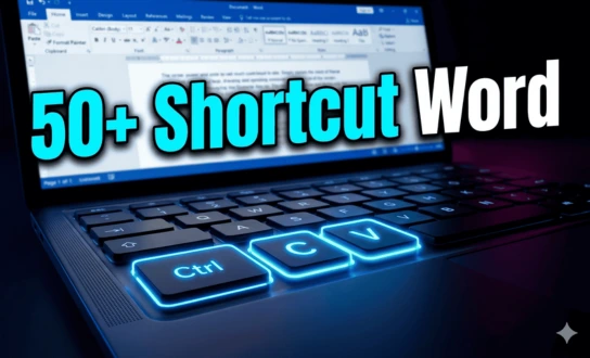 Shortcut Microsoft Word Lengkap
