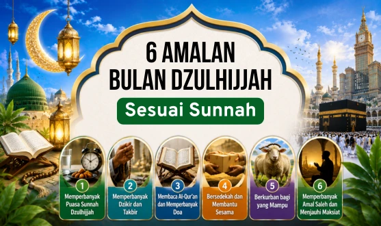 6 amalan bulan dzulhijjah sesuai sunnah