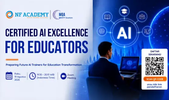 Free International Webinar: Certified AI Excellence for Educators, Dorong Pendidik Kuasai Kompetensi AI