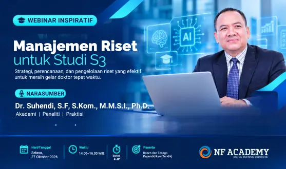 Webinar Gratis: Manajemen Riset untuk Studi S3